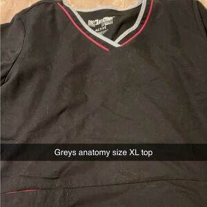 XL greys anatomy top